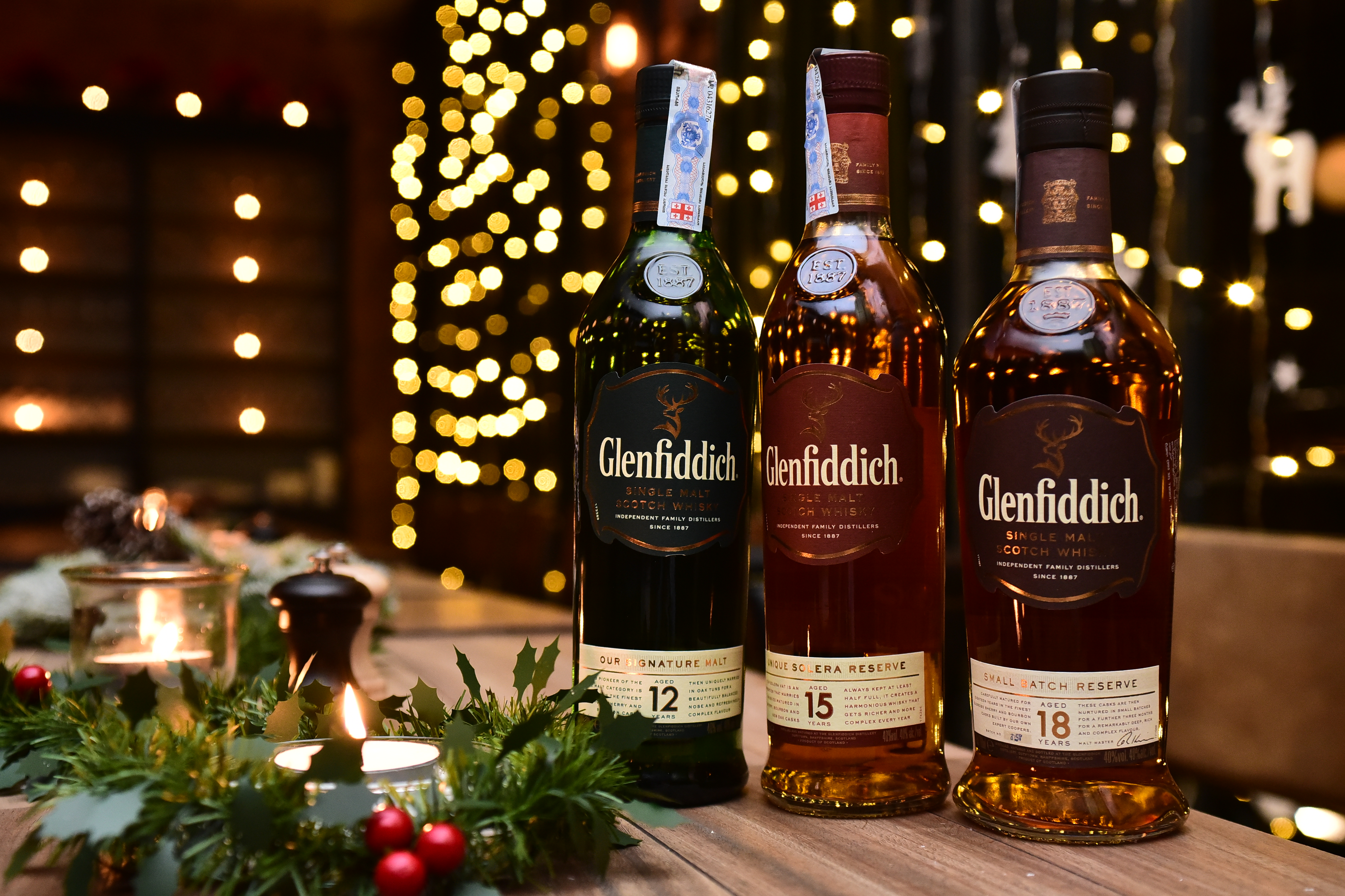 Glenfiddich-ის 4 ჩამოსხმის დეგუსტაცია Keti’s Bistro-ში