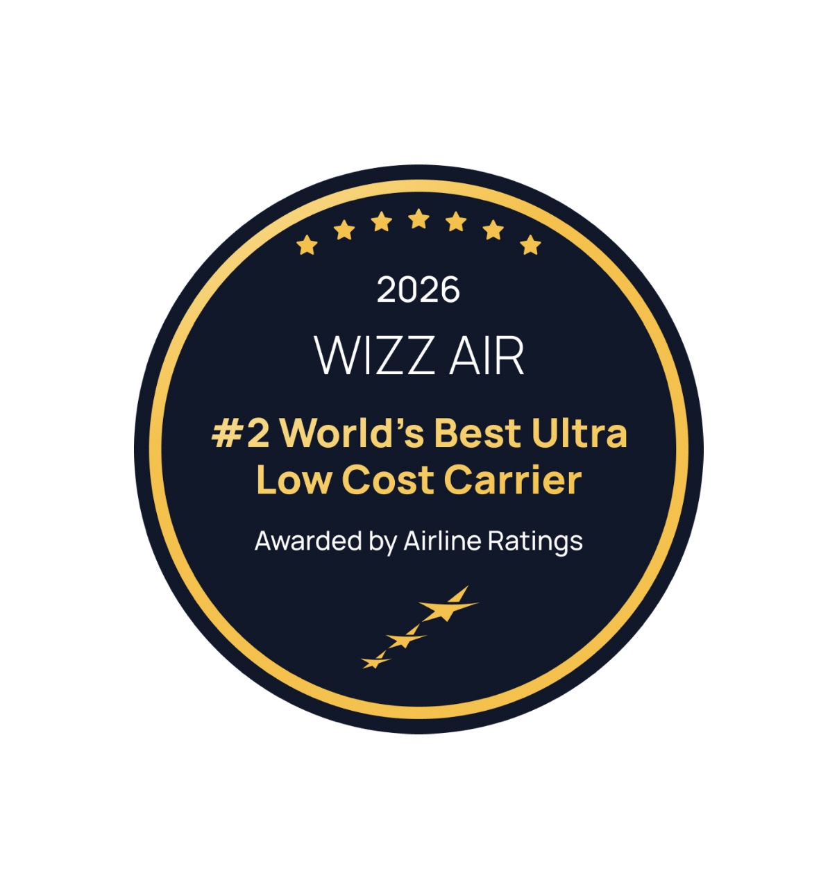 Wizz Air მსოფლიოში მეორე საუკეთესო ულტრა-ბიუჯეტურ ავიაკომპანიად დასახელდა და 2026 წლის ტოპ 10 გლობალურ დაბალბიუჯეტიან ავიაკომპანიას შორის მოხვდა