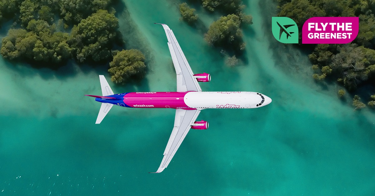 Wizz Air-ი 2024 წლის ეკოლოგიურად ყველაზე მდგრადი ავიახაზების ჯგუფად დასახელდა