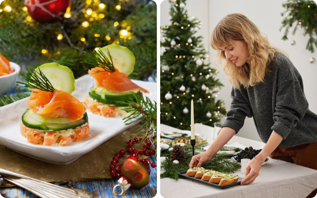 საახალწლო სუფრა და დიეტა: როგორ დავტკბეთ დღესასწაულით წონაში მატების გარეშე