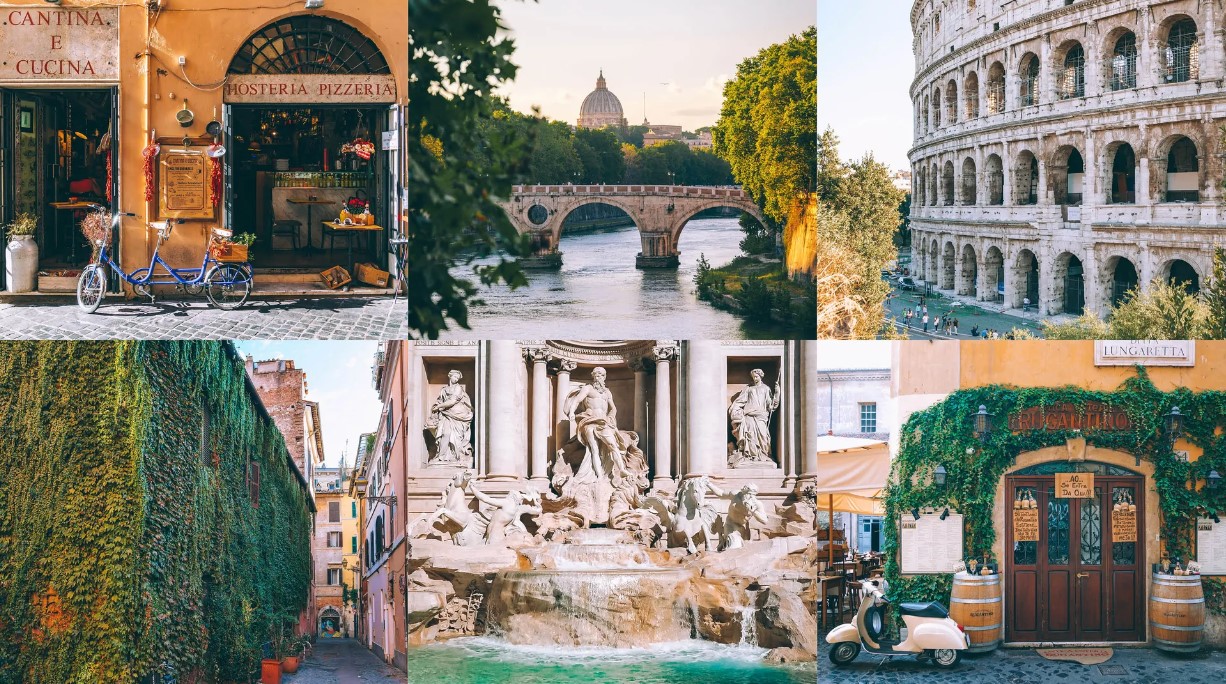 რომი - მსოფლიოს ყველაზე მომხიბლავი ქალაქი