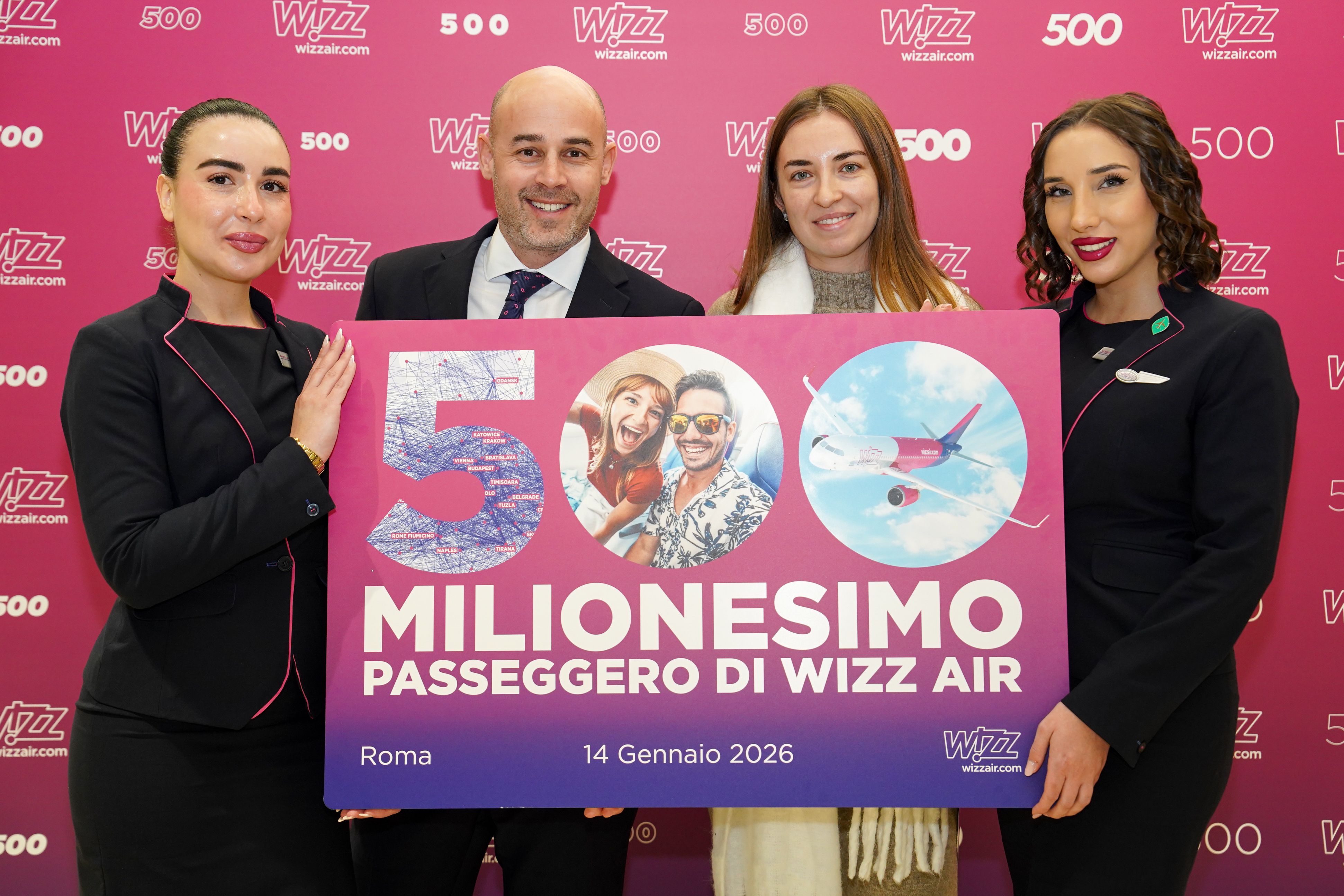Wizz Air-ის ისტორიული მიღწევა - ავიაკომპანიამ 500 მილიონი მგზავრი გადაიყვანა